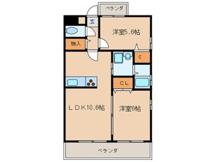 ラ　プロスペリテの物件間取画像